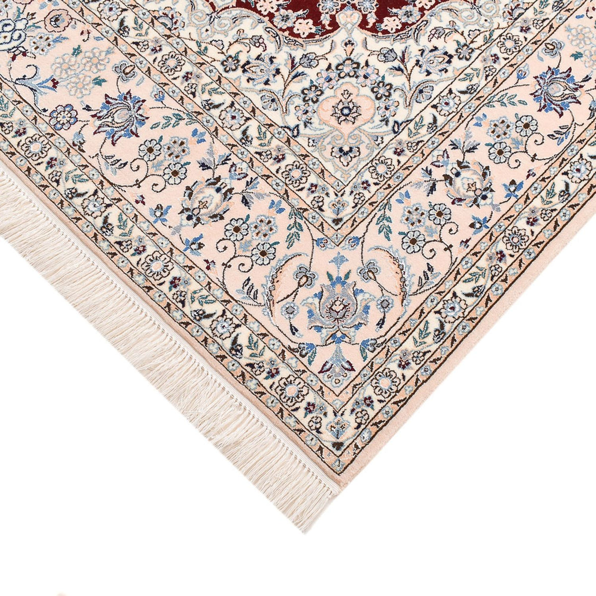 Persisk matta - Nain - Premium - 236 x 150 cm - mörkröd