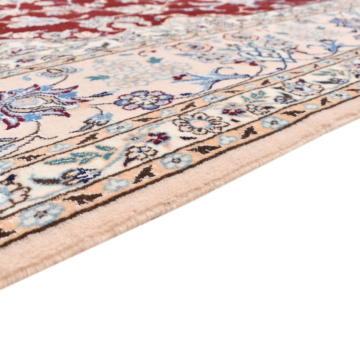 Persisk matta - Nain - Premium - 236 x 150 cm - mörkröd