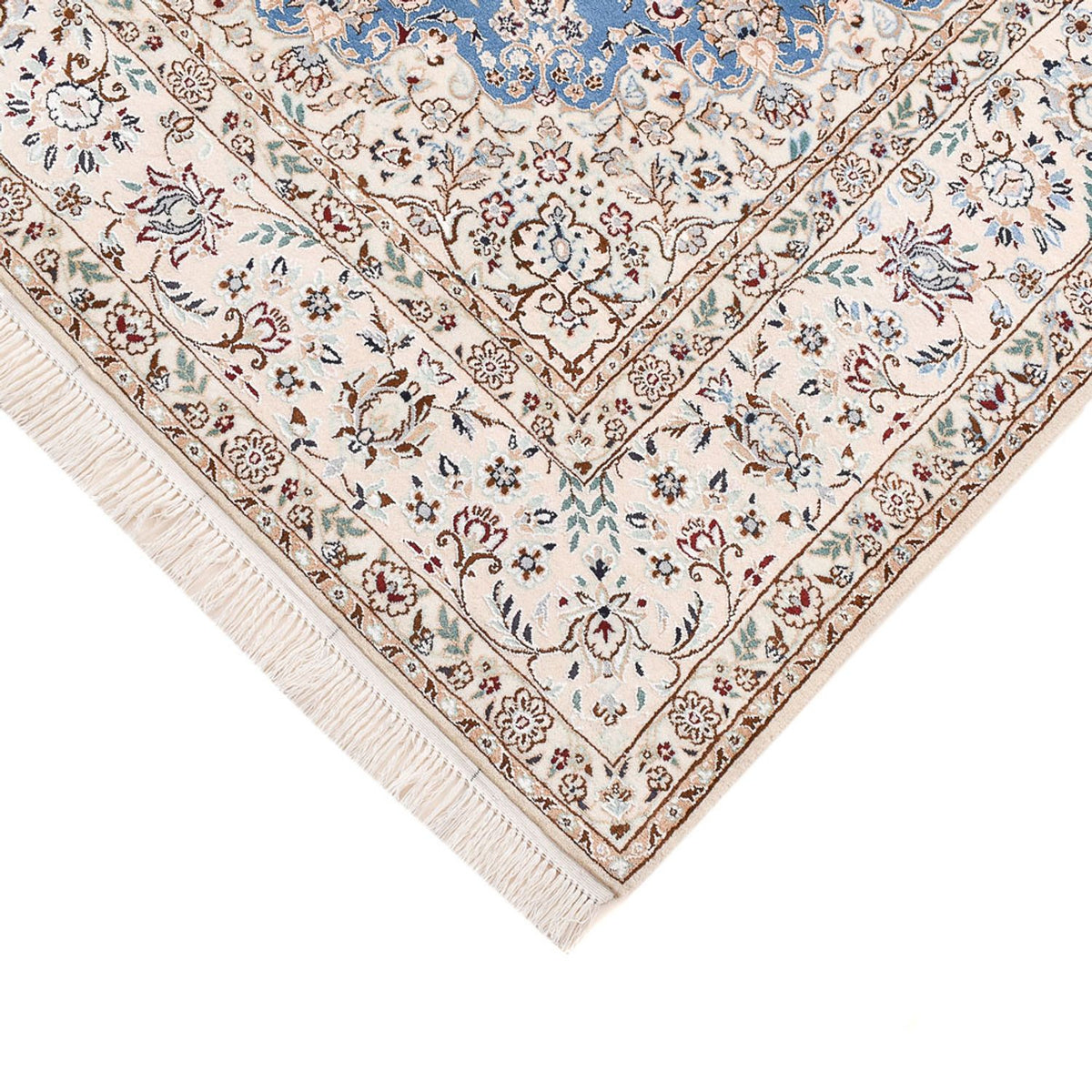 Persisk matta - Nain - Premium - 221 x 159 cm - blå