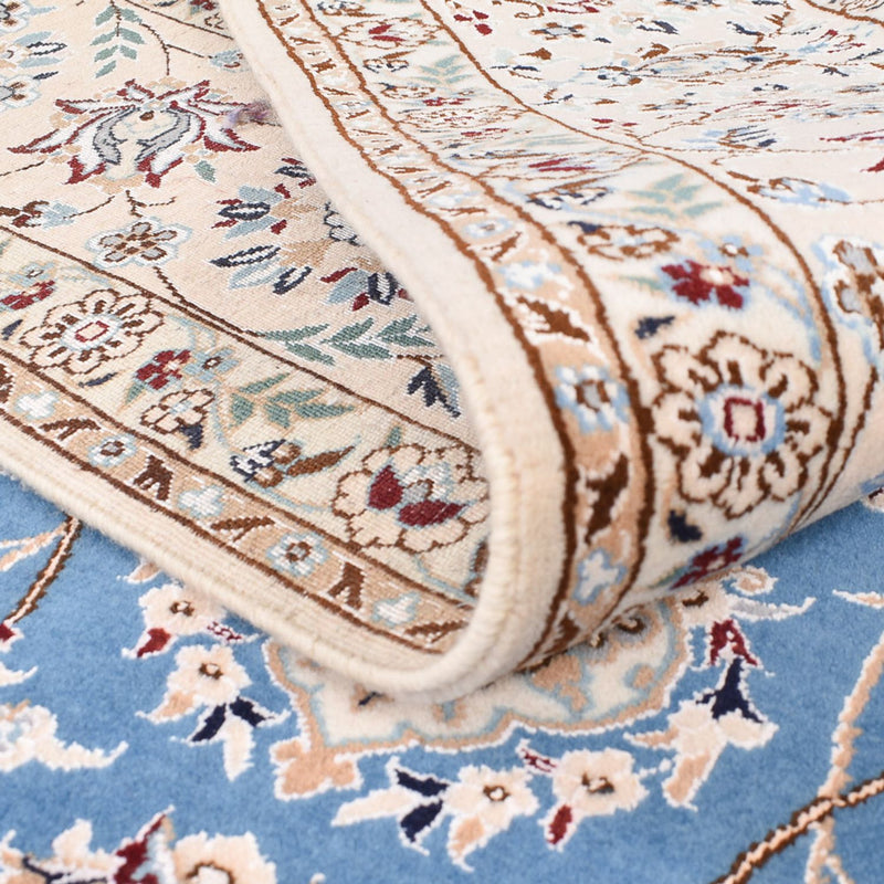 Persisk matta - Nain - Premium - 221 x 159 cm - blå