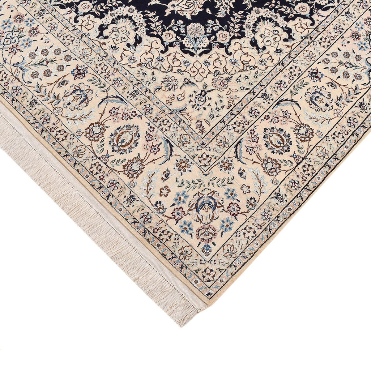 Persisk matta - Nain - Premium - 240 x 161 cm - mörkblå