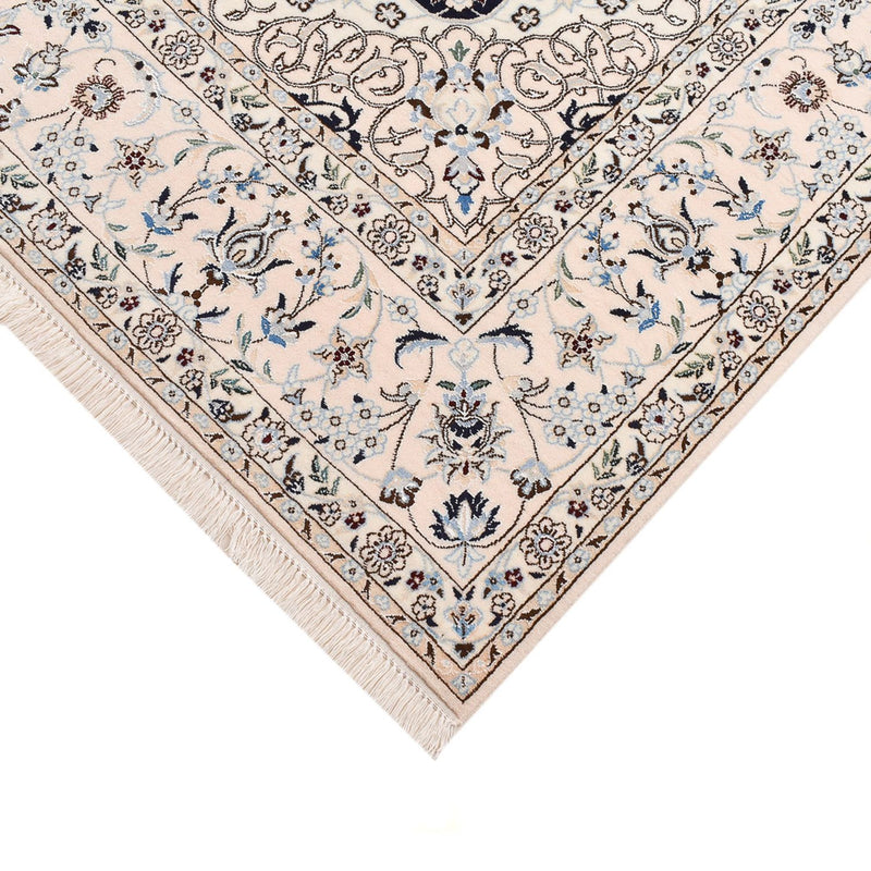 Persisk matta - Nain - Premium kvadrat  - 181 x 178 cm - mörkblå