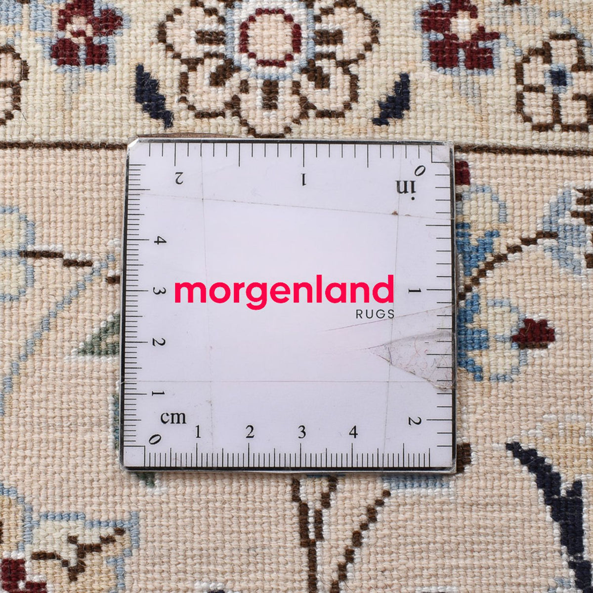 Persisk matta - Nain - Premium kvadrat  - 181 x 178 cm - mörkblå