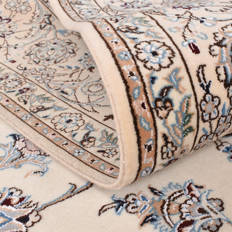 Persisk matta - Nain - Premium - 219 x 146 cm - ljusgrå