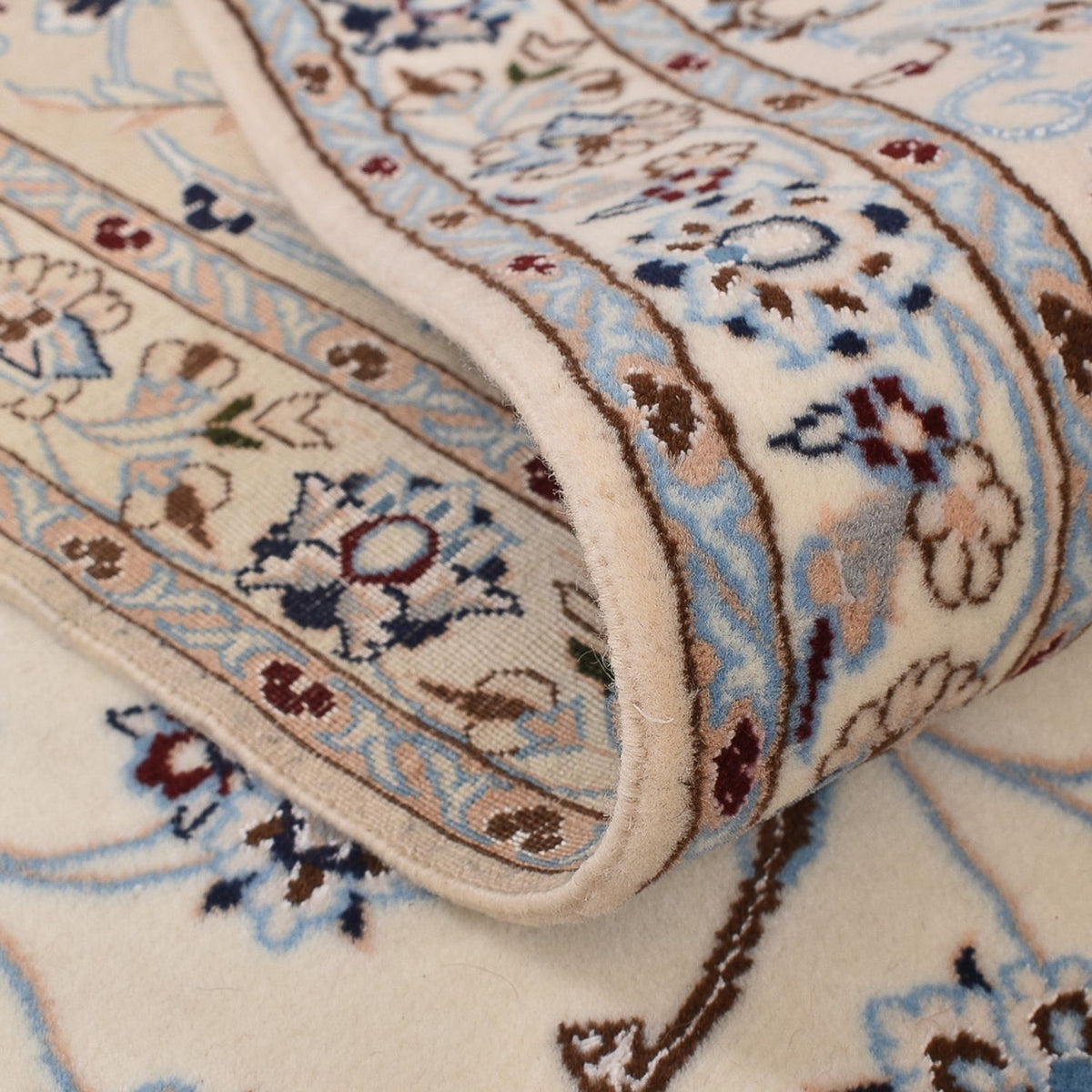 Persisk matta - Nain - Premium - 255 x 210 cm - ljusgrå