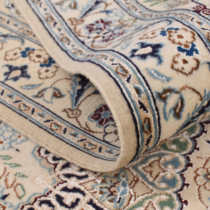 Persisk matta - Nain - Royal - 305 x 205 cm - ljusgrå