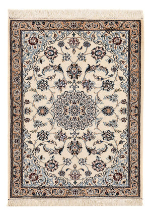 Persisk matta - Nain - Royal - 87 x 66 cm - grädde
