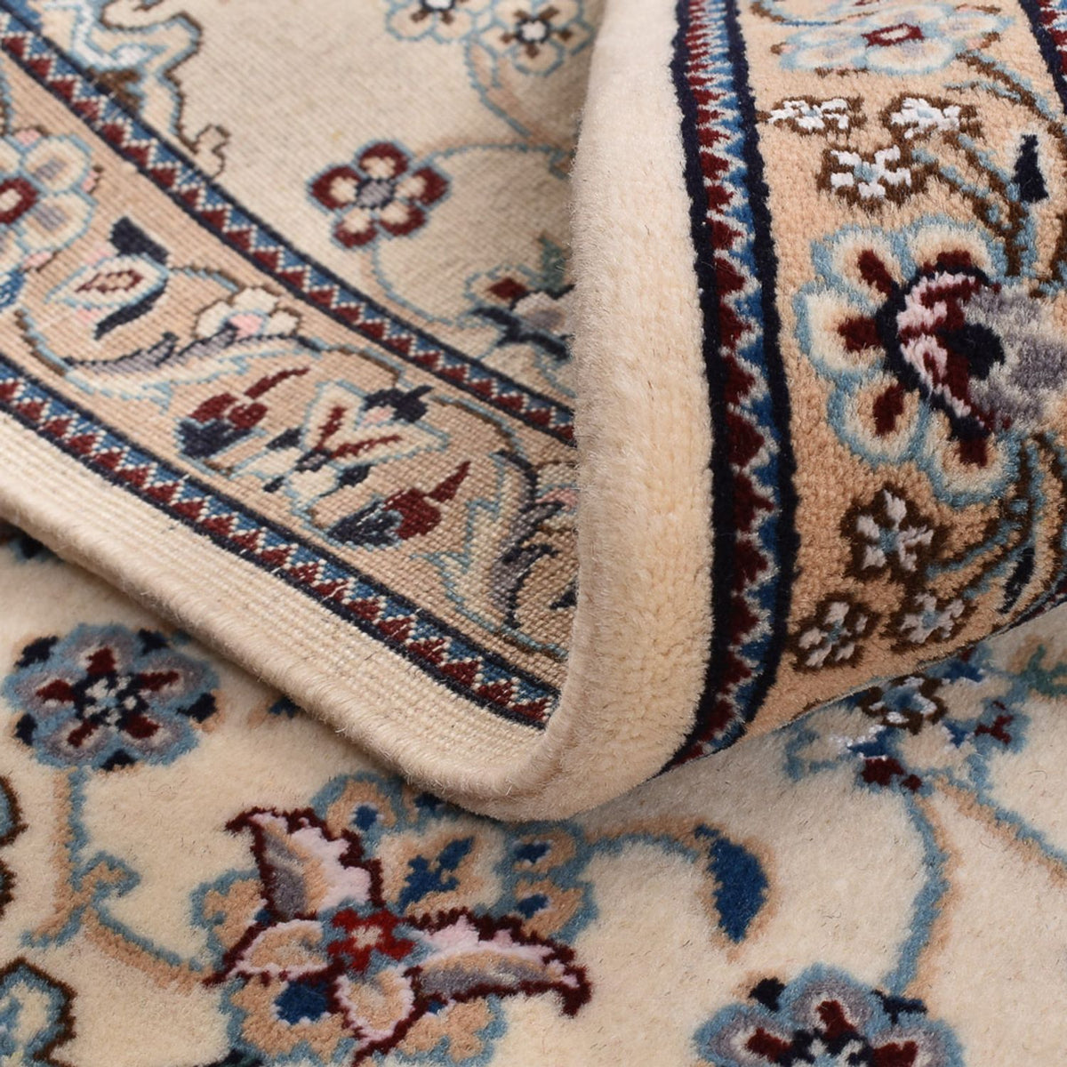 Persisk matta - Nain - Royal - 87 x 66 cm - grädde