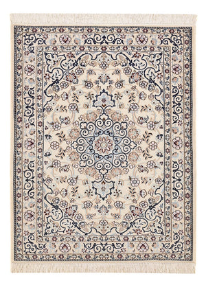 Persisk matta - Nain - Royal - 105 x 81 cm - ljusgrå