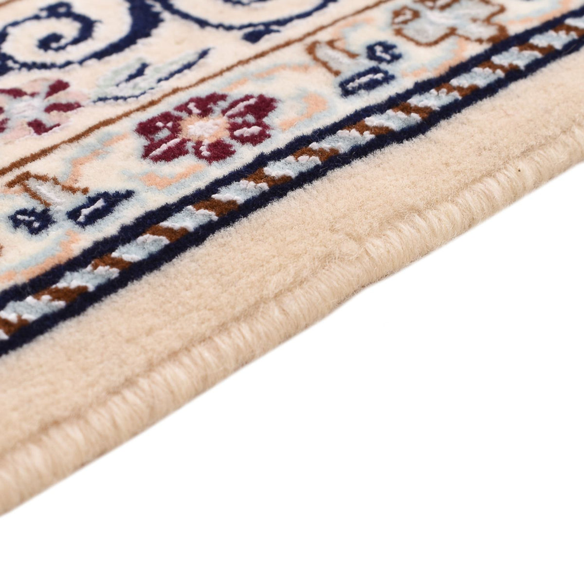 Persisk matta - Nain - Royal - 105 x 81 cm - ljusgrå