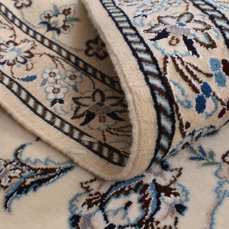 Persisk matta - Nain - Royal - 109 x 69 cm - ljusgrå