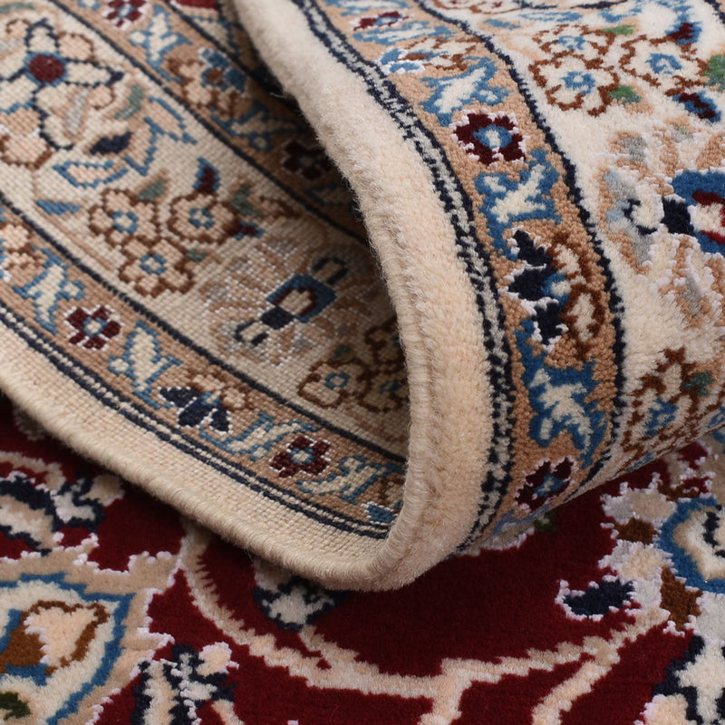 Persisk matta - Nain - Royal - 94 x 63 cm - mörkröd