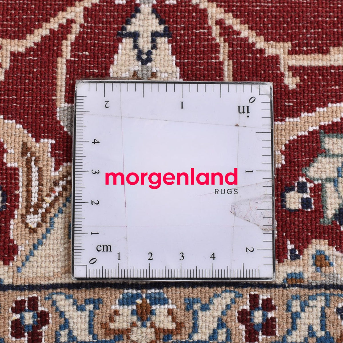 Persisk matta - Nain - Royal - 94 x 63 cm - mörkröd