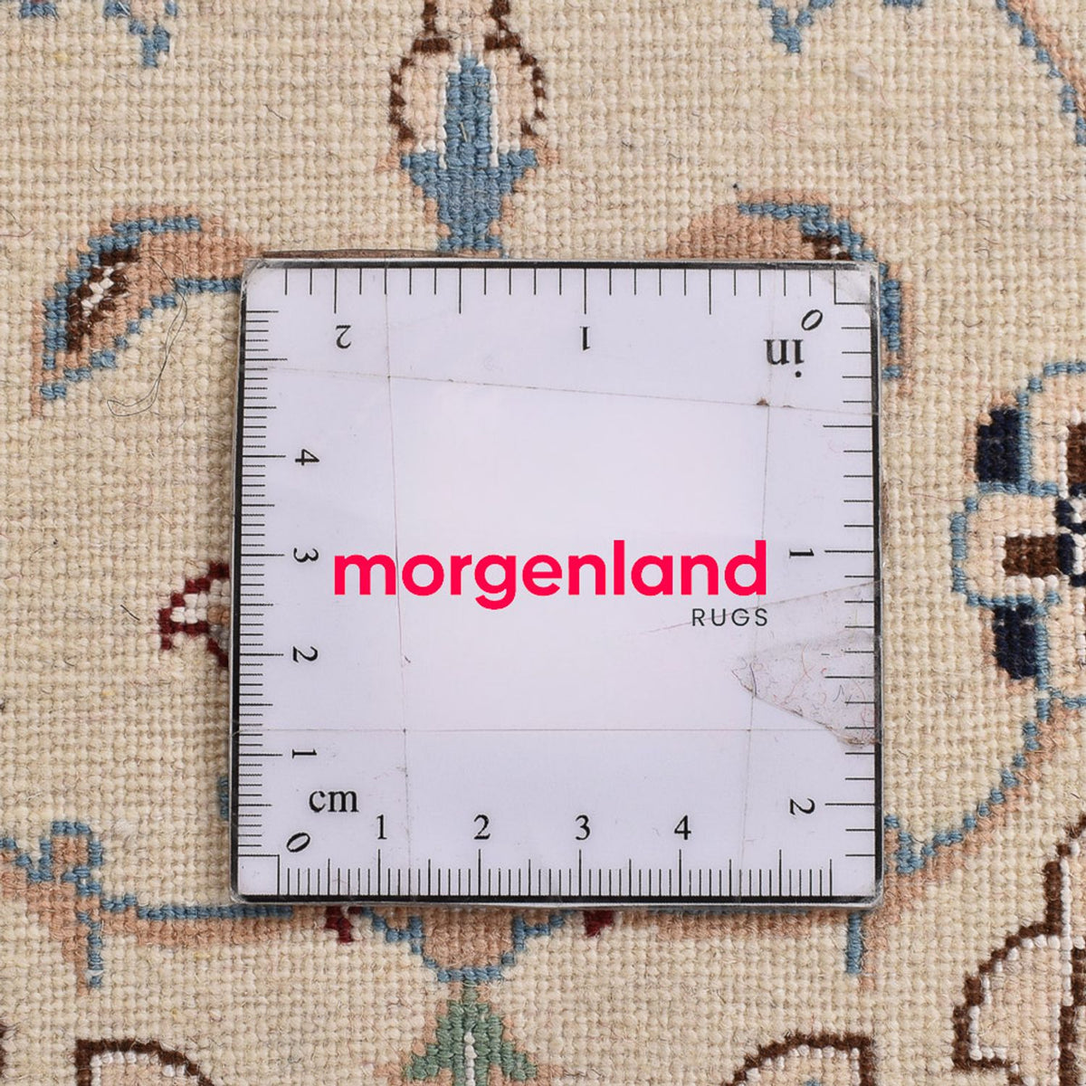 Persisk matta - Nain - Royal - 108 x 71 cm - ljusgrå