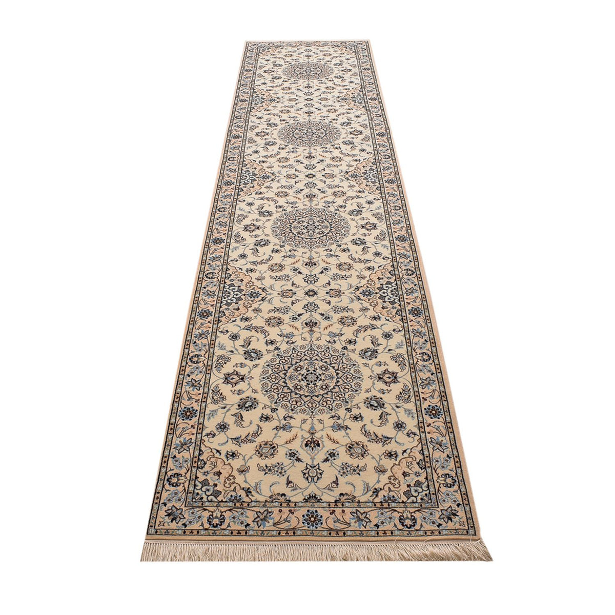 Runner Persisk matta - Nain - Premium - 397 x 87 cm - beige