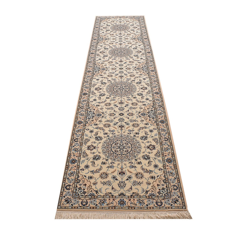Runner Persisk matta - Nain - Premium - 397 x 87 cm - beige