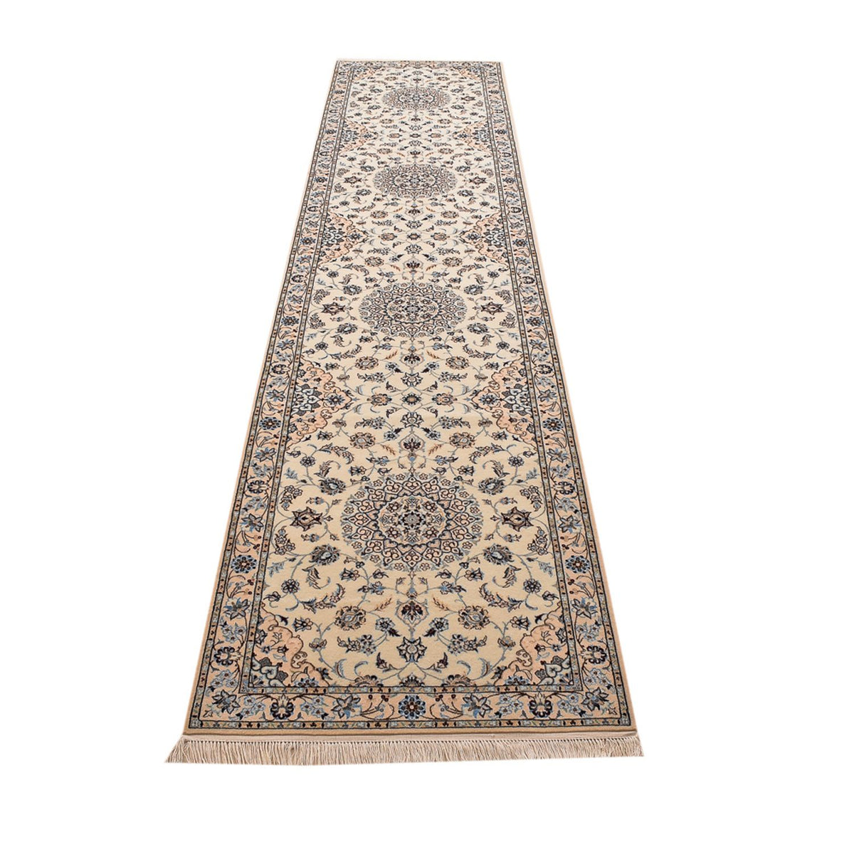 Runner Persisk matta - Nain - Premium - 397 x 87 cm - beige