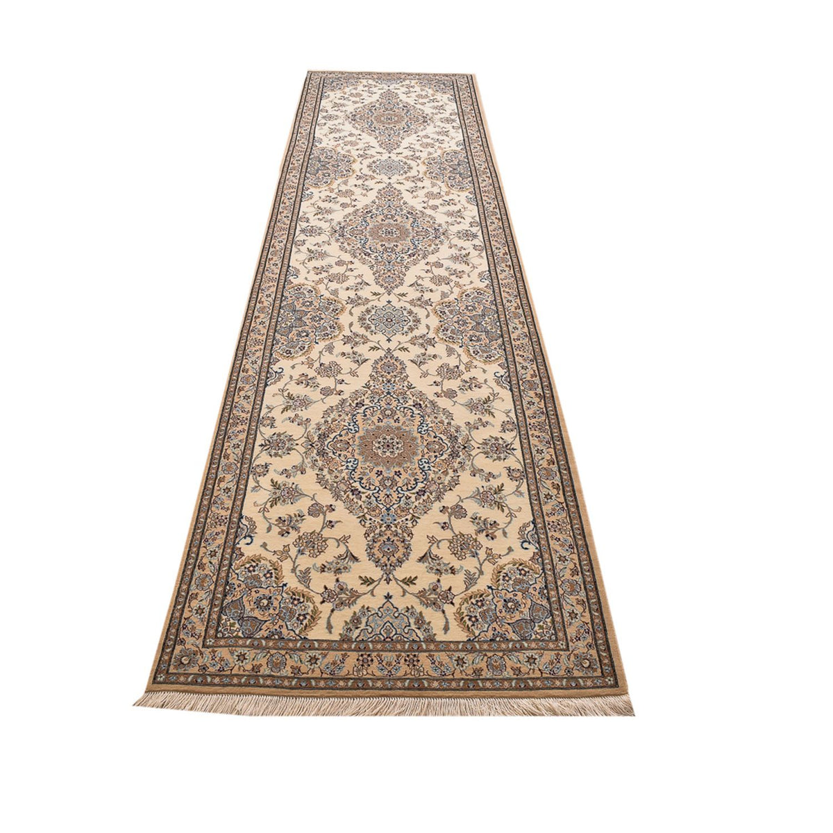 Runner Persisk matta - Nain - Premium - 400 x 100 cm - beige