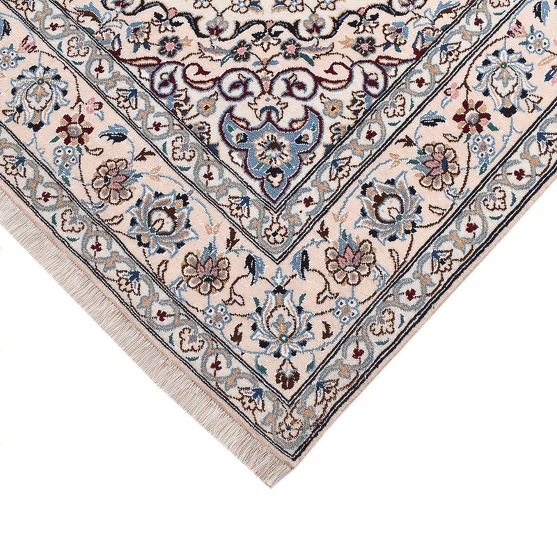 Persisk matta - Nain - Royal - 250 x 155 cm - ljusgrå