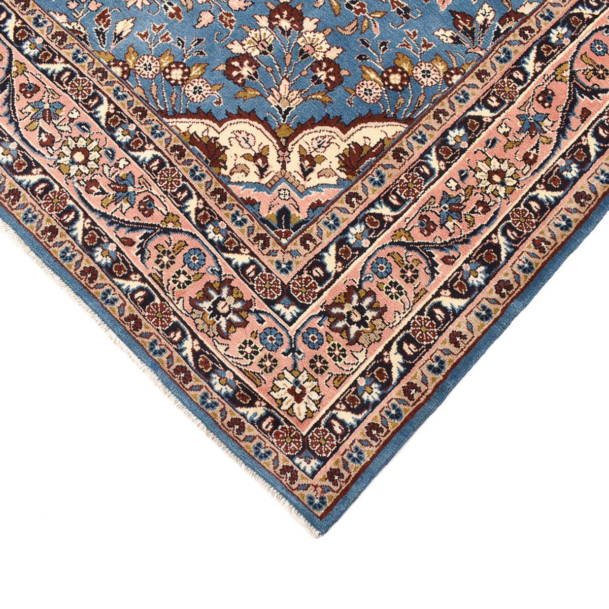 Persisk matta - Nomadic kvadrat  - 211 x 206 cm - blå