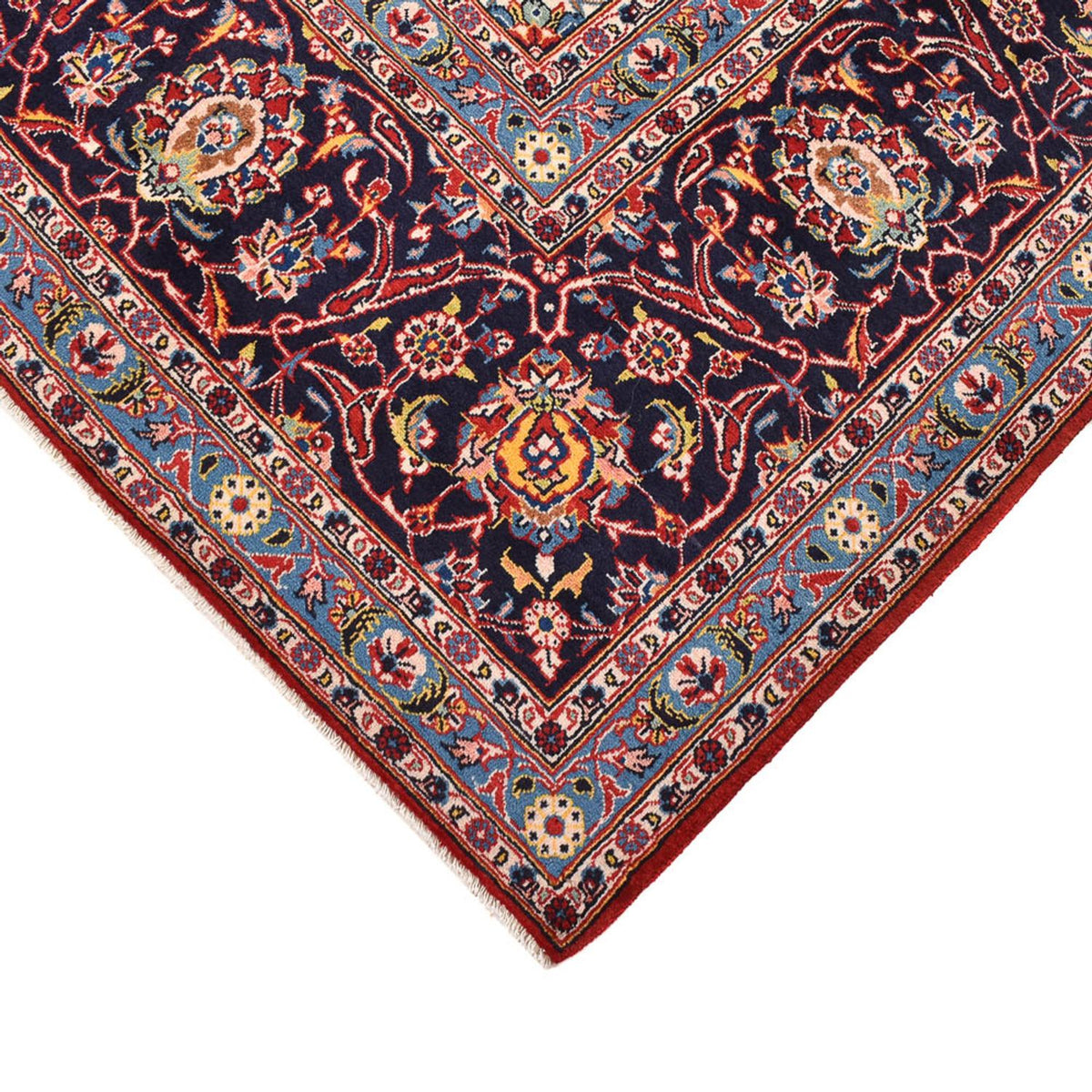 Persiska mattor - Keshan - 420 x 302 cm - röd