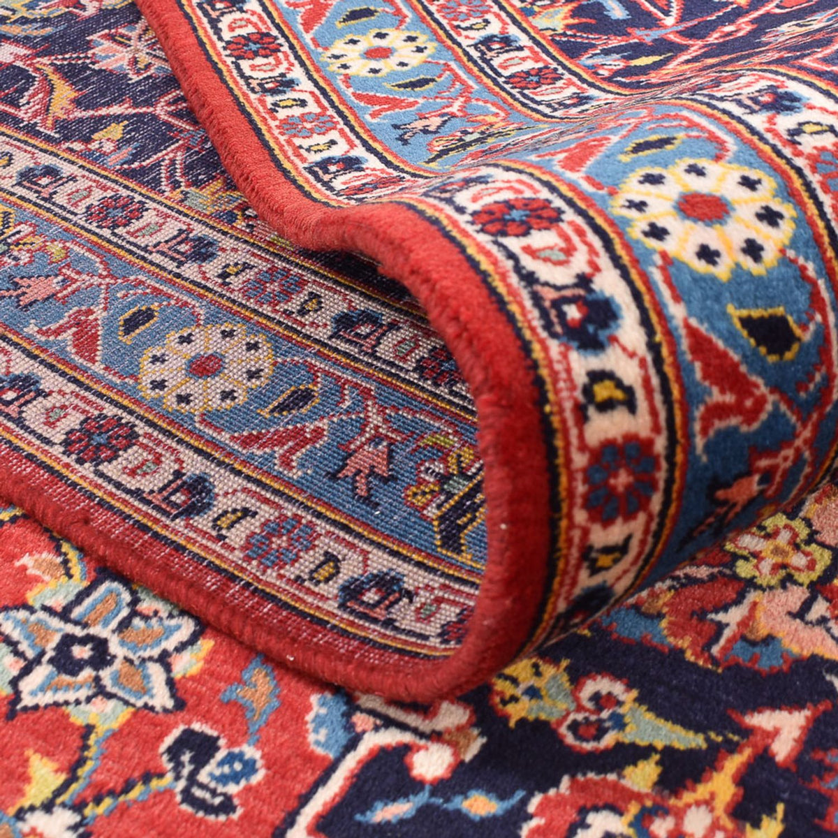 Persiska mattor - Keshan - 420 x 302 cm - röd