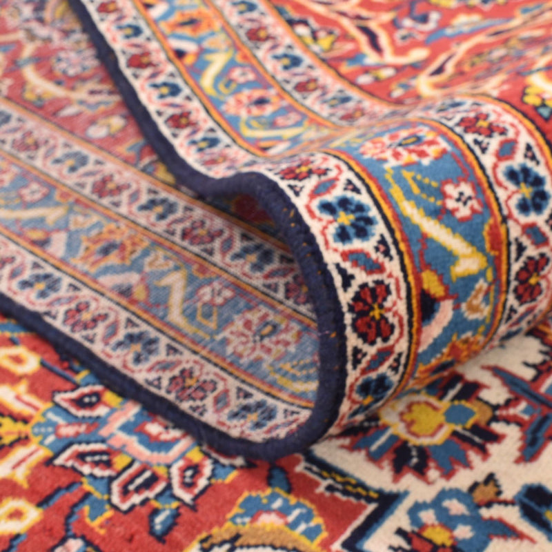 Persiska mattor - Keshan - 398 x 295 cm - mörkblå