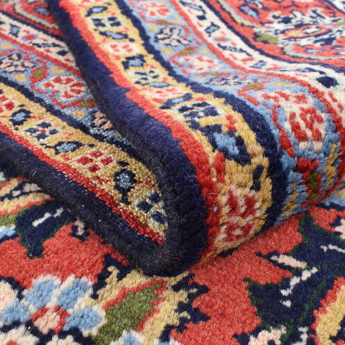 Persisk matta - Nomadic - 297 x 193 cm - mörkblå