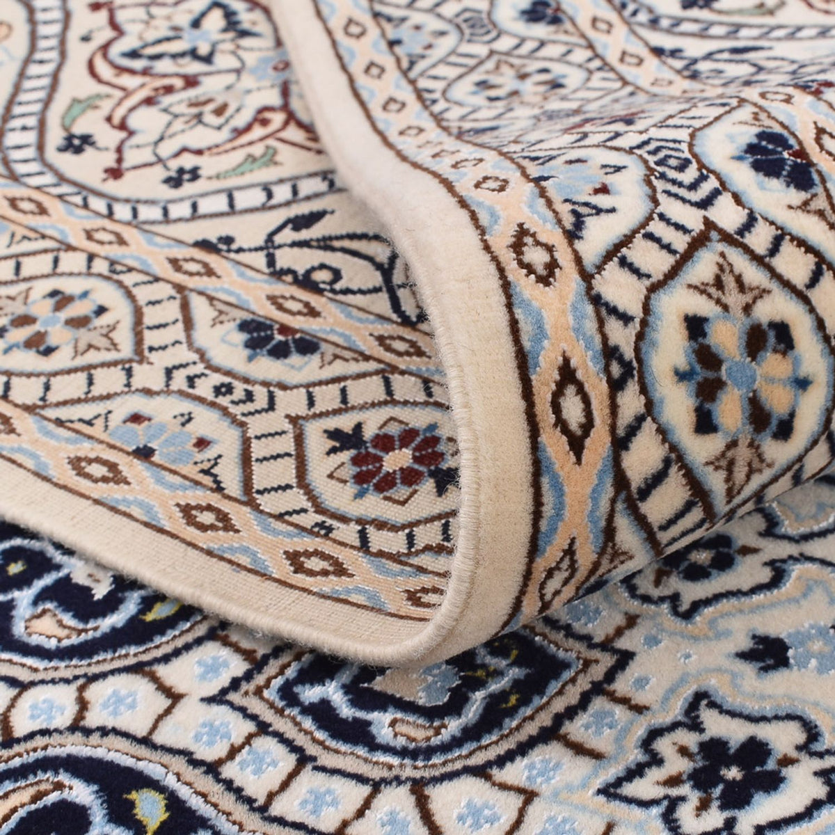 Persisk matta - Nain - Premium - 307 x 262 cm - mörkgrå