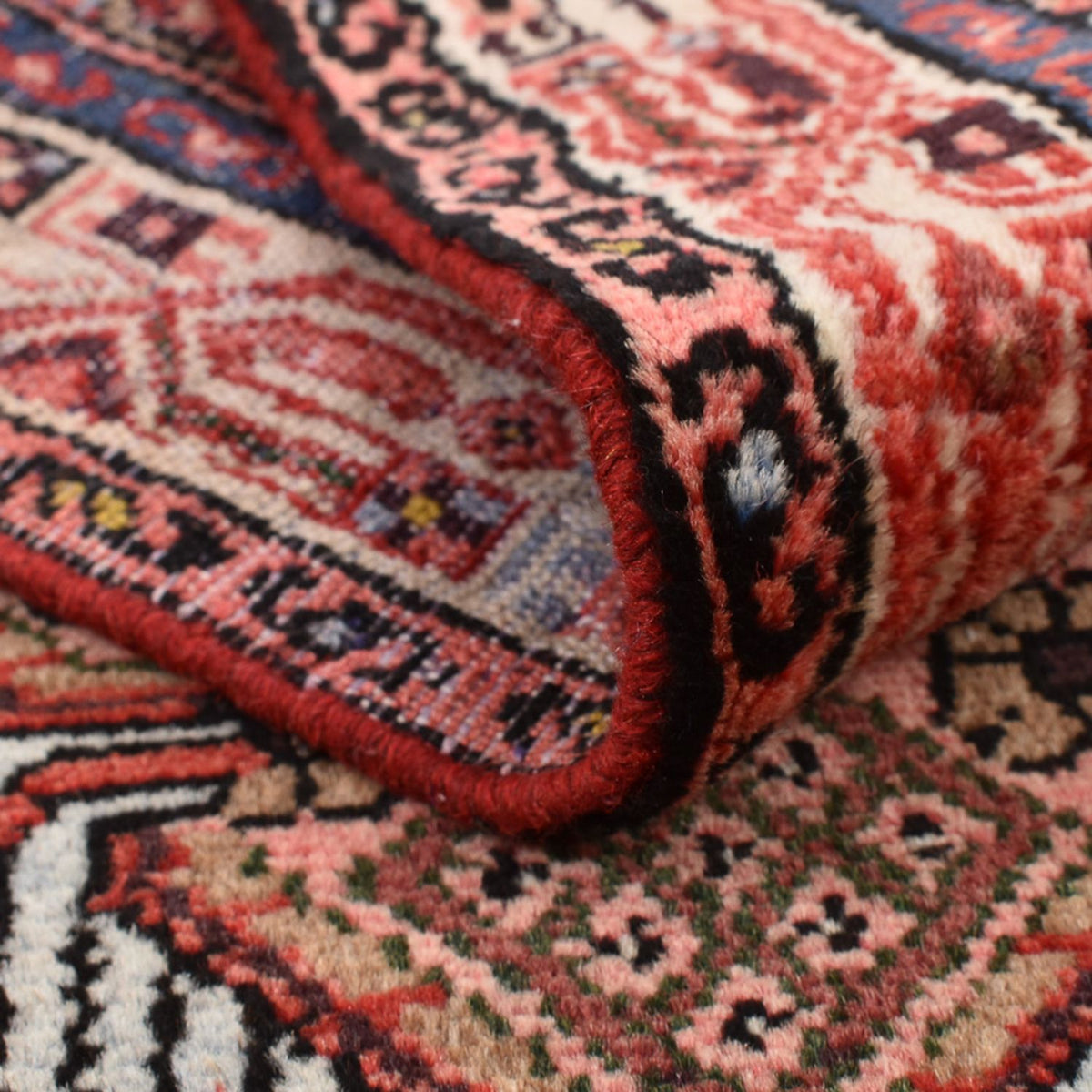 Runner Persisk matta - Nomadic - 203 x 78 cm - ljusröd