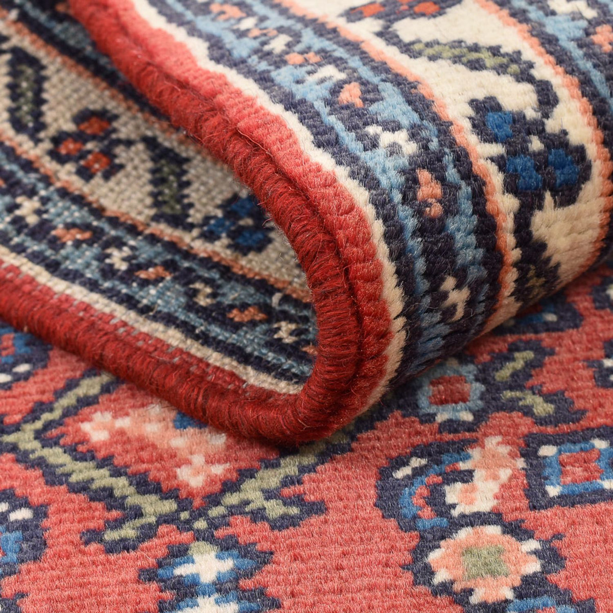 Runner Persisk matta - Nomadic - 183 x 67 cm - ljusröd