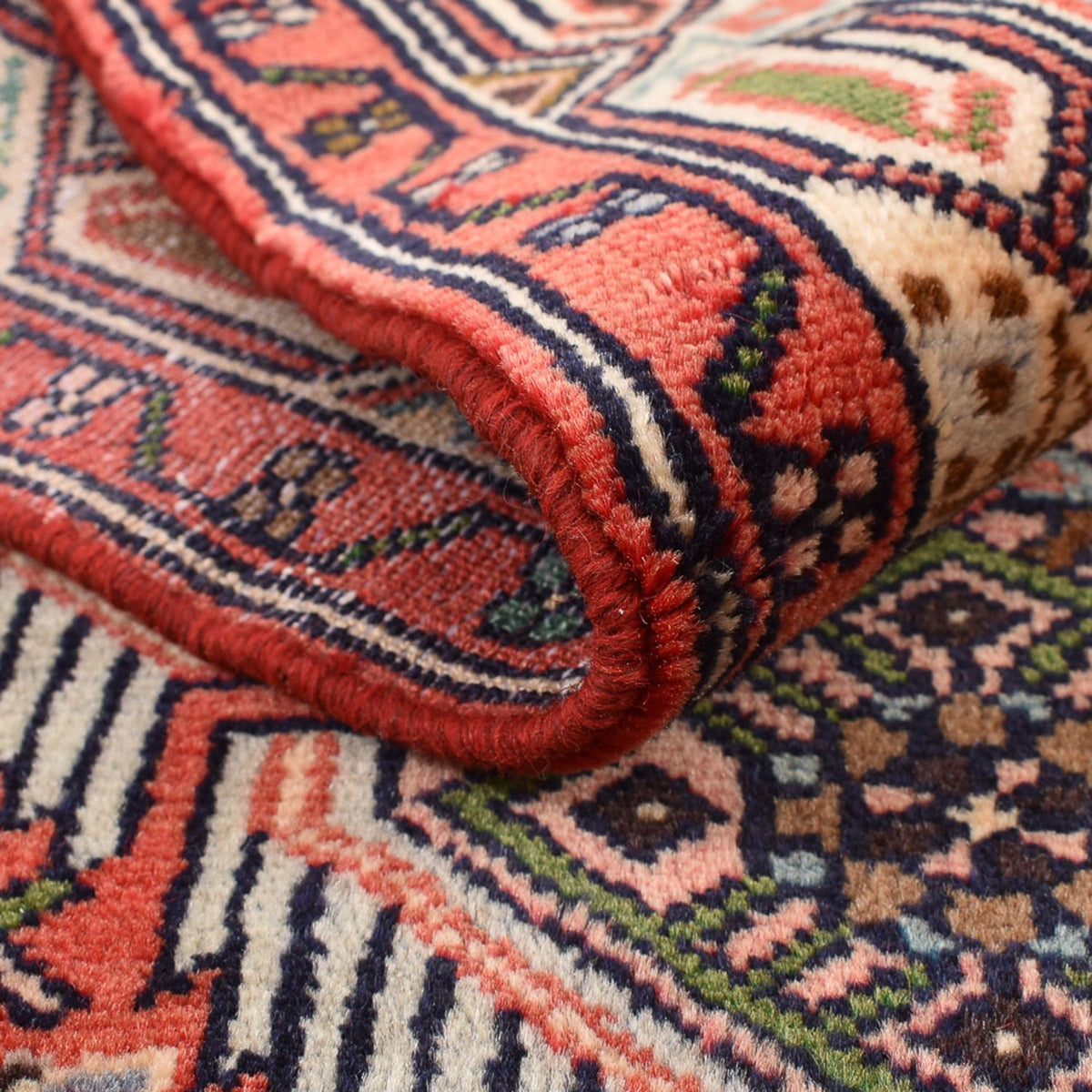 Runner Persisk matta - Nomadic - 202 x 92 cm - ljusröd