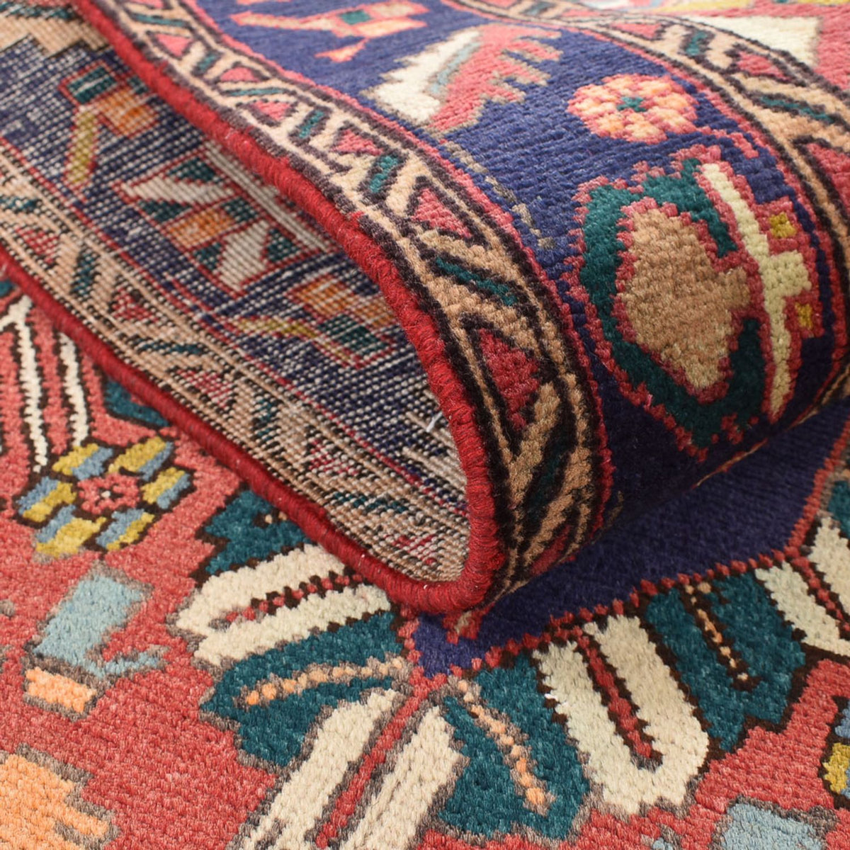 Runner Persisk matta - Tabriz - 354 x 117 cm - flerfärgad