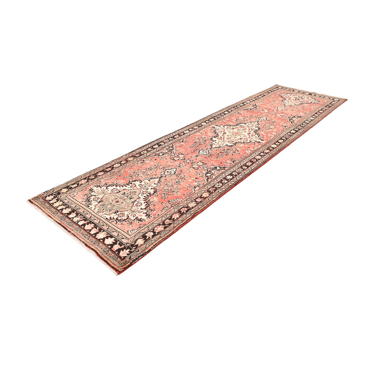 Runner Persisk matta - Nomadic - 433 x 118 cm - ljusröd