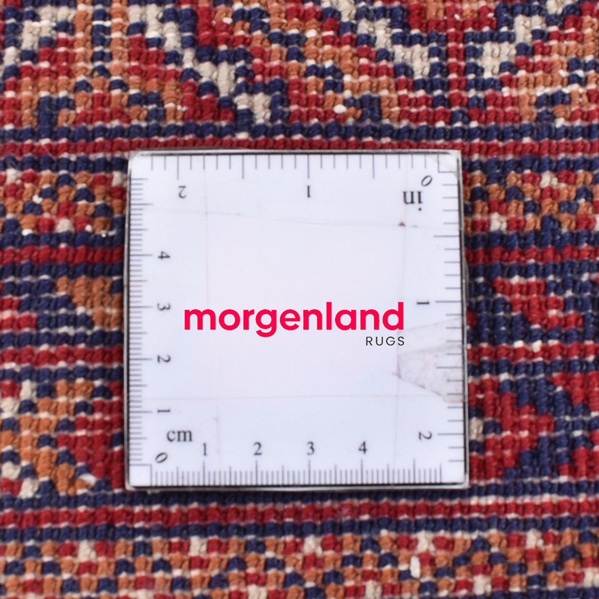 Turkaman-matta - 339 x 255 cm - röd