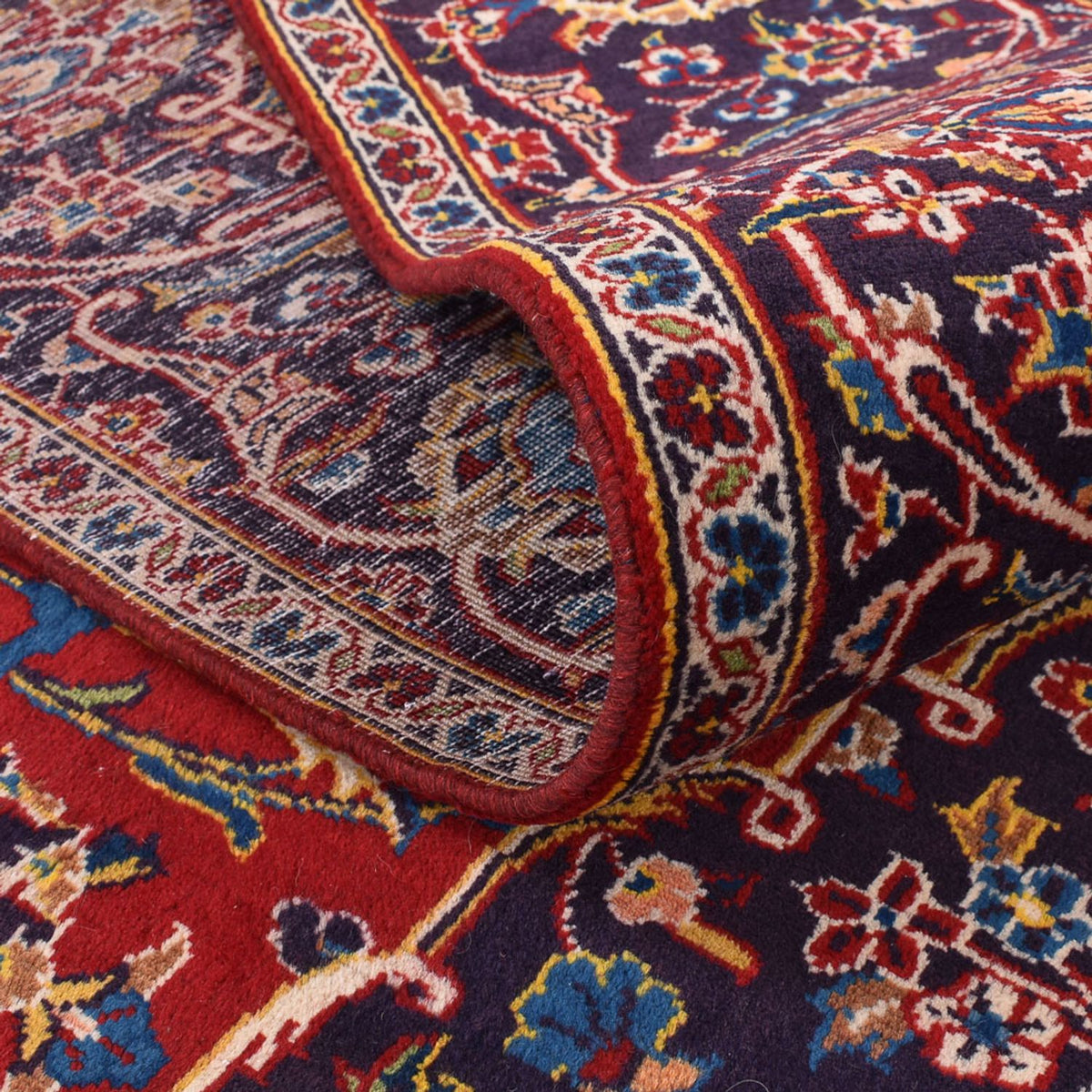 Persiska mattor - Keshan - 405 x 275 cm - röd