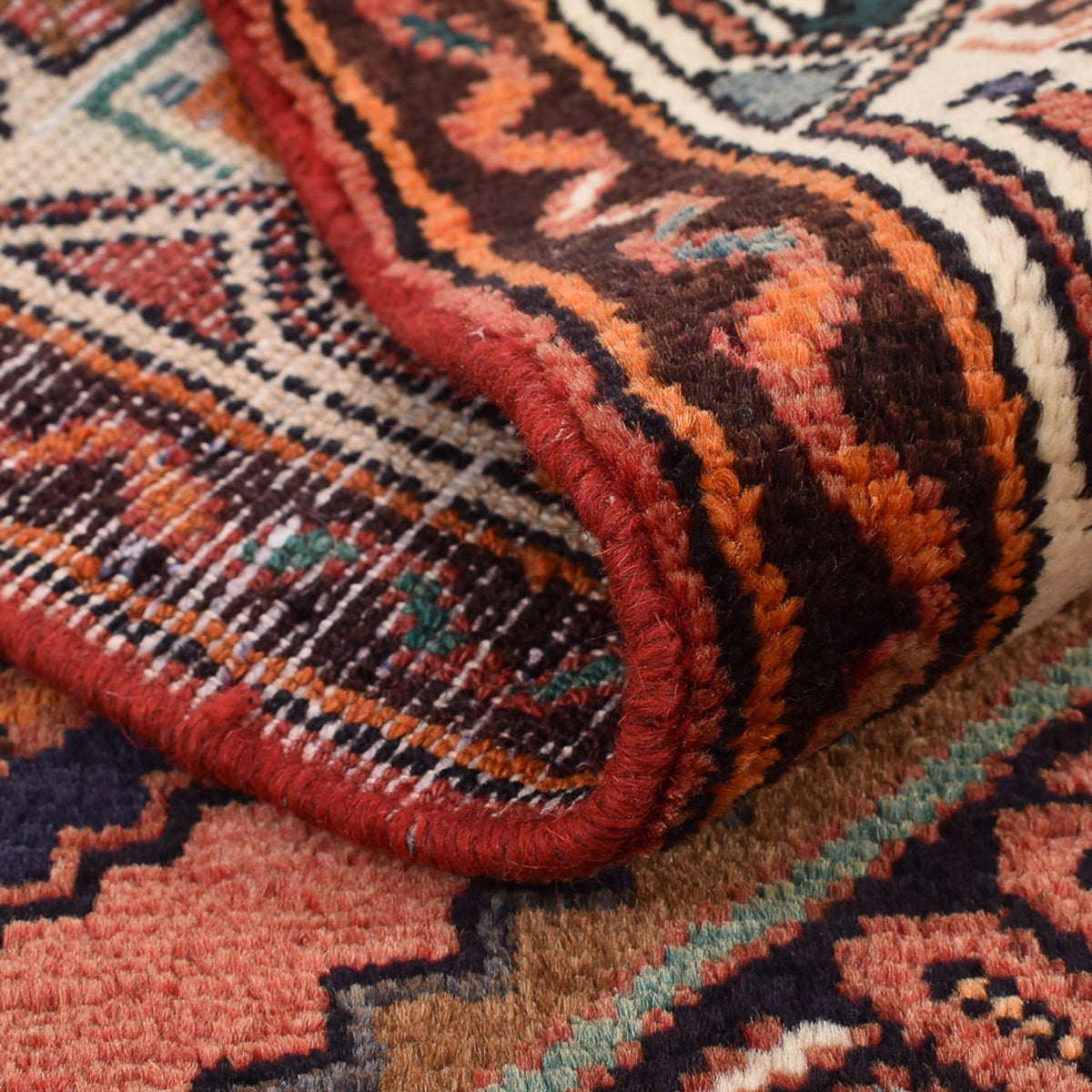 Runner Persisk matta - Nomadic - 224 x 86 cm - ljusröd