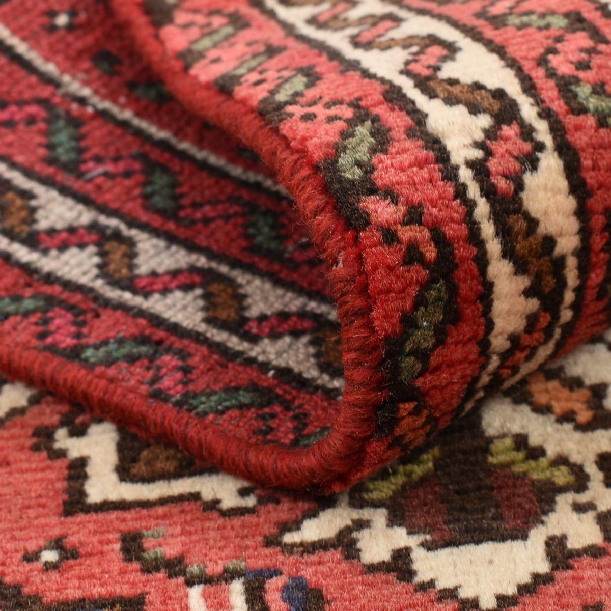 Runner Persisk matta - Nomadic - 196 x 63 cm - ljusröd