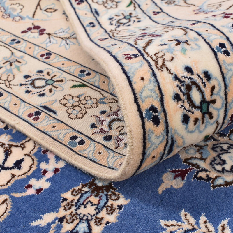 Persisk matta - Nain - Premium kvadrat  - 246 x 253 cm - blå