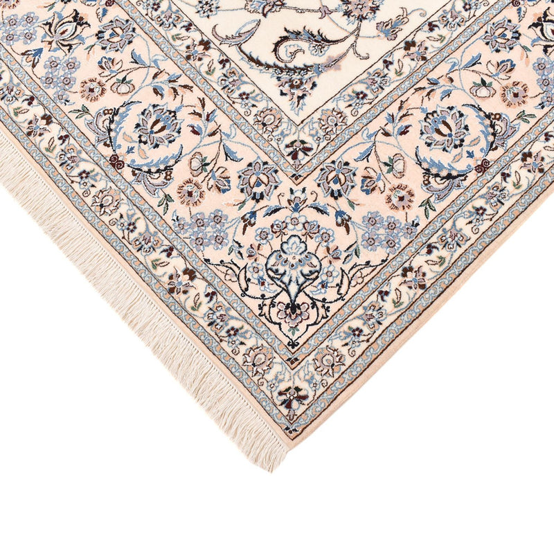 Persisk matta - Nain - Premium kvadrat  - 212 x 212 cm - vit