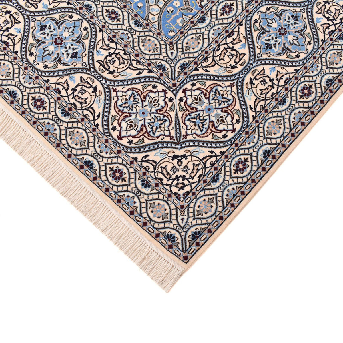 Persisk matta - Nain - Premium - 314 x 253 cm - ljusblå