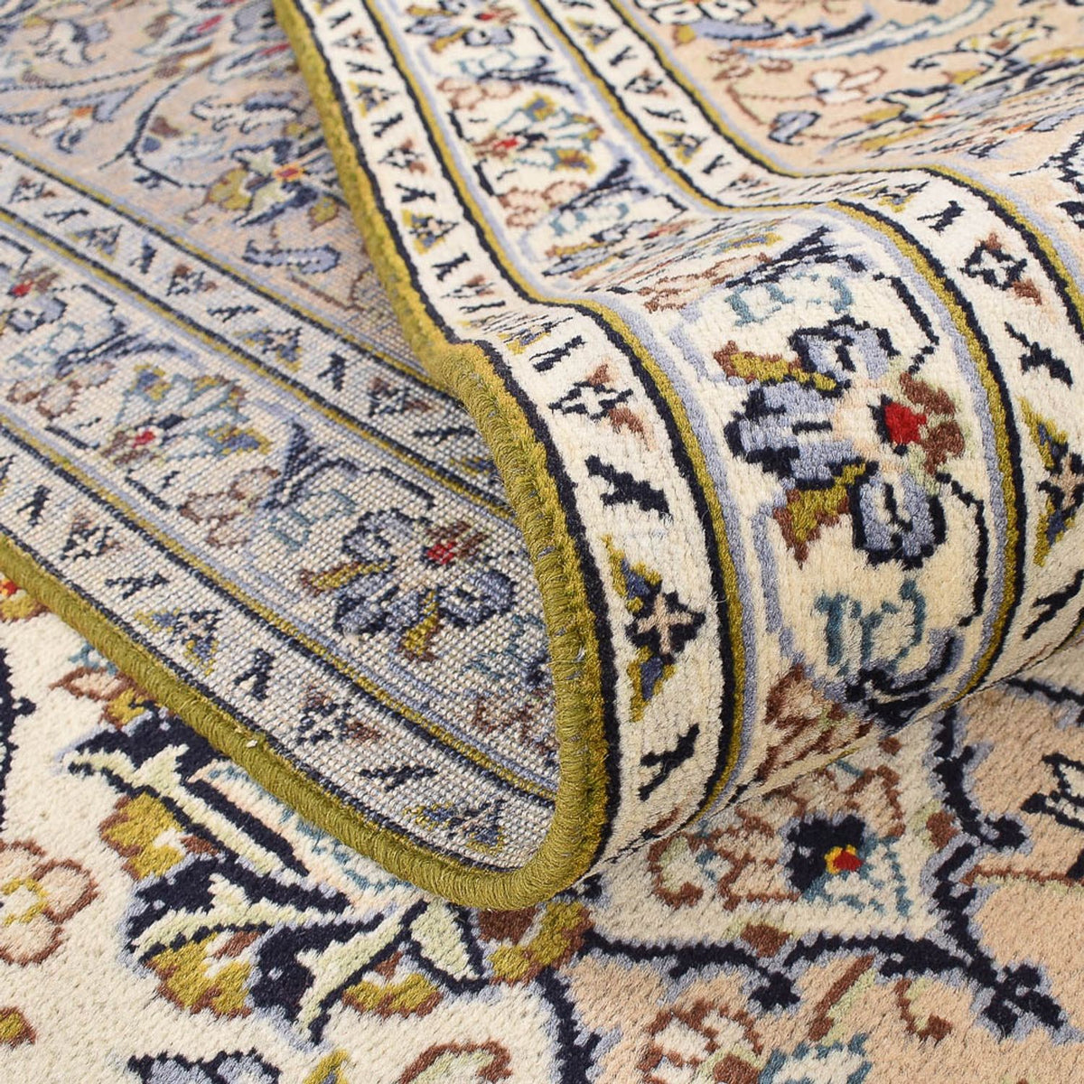 Persiska mattor - Keshan - 397 x 295 cm - sand