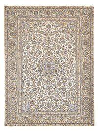 Persiska mattor - Keshan - 355 x 256 cm - ljusbeige