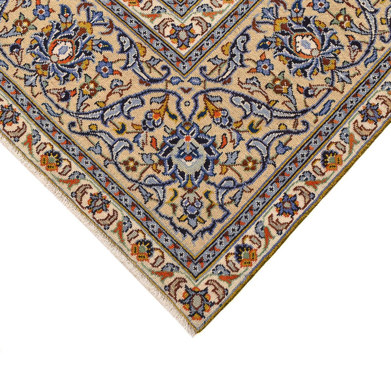 Persiska mattor - Keshan - 355 x 256 cm - ljusbeige
