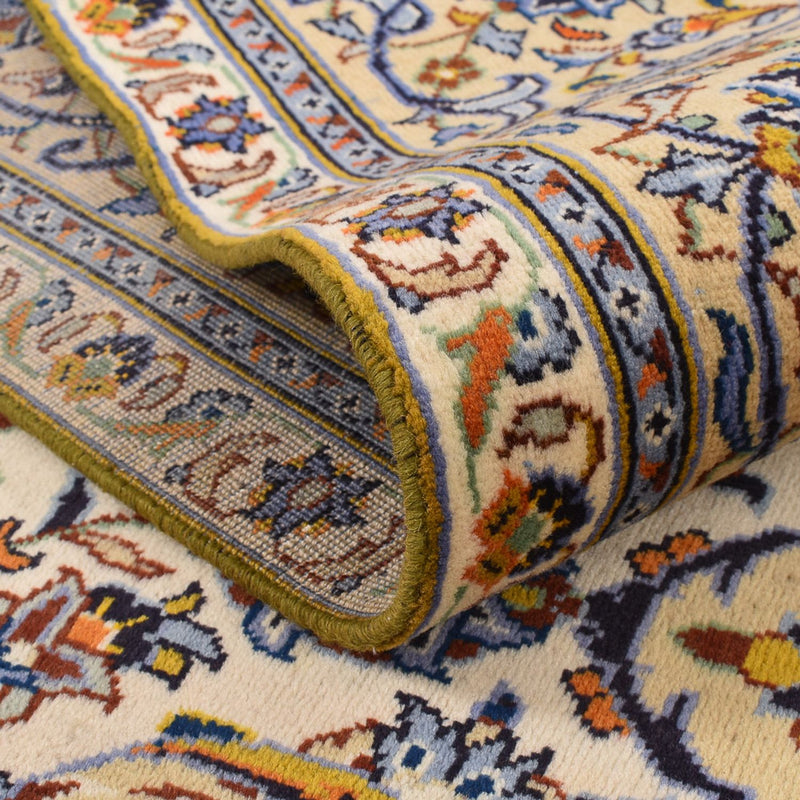 Persiska mattor - Keshan - 355 x 256 cm - ljusbeige