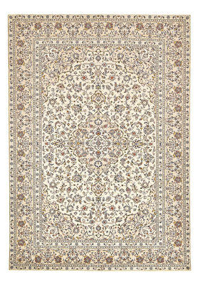 Persiska mattor - Keshan - 352 x 237 cm - ljusbeige
