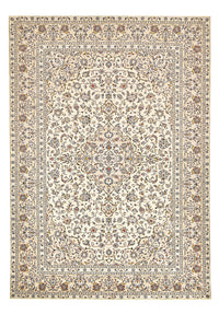 Persiska mattor - Keshan - 352 x 237 cm - ljusbeige