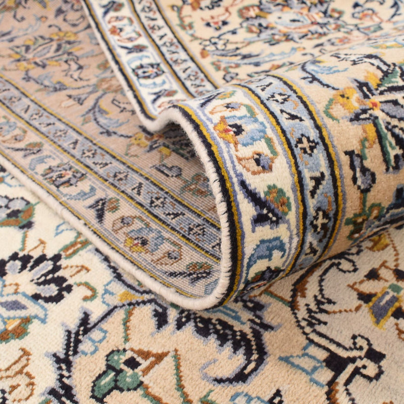 Persiska mattor - Keshan - 343 x 238 cm - ljusbeige