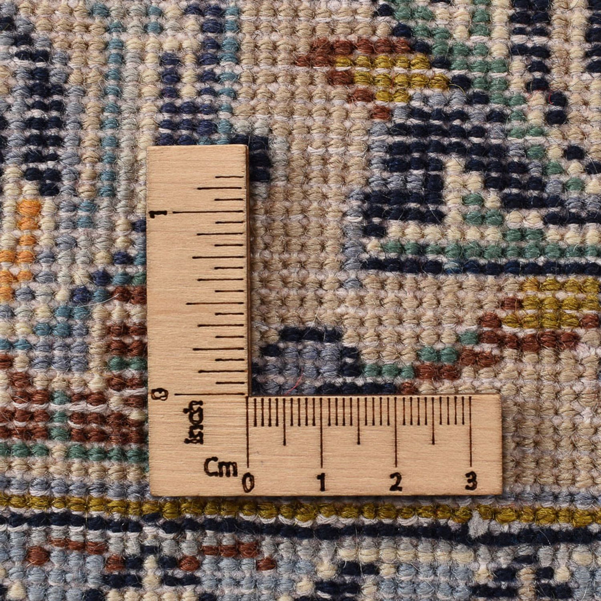 Persiska mattor - Keshan - 343 x 238 cm - ljusbeige