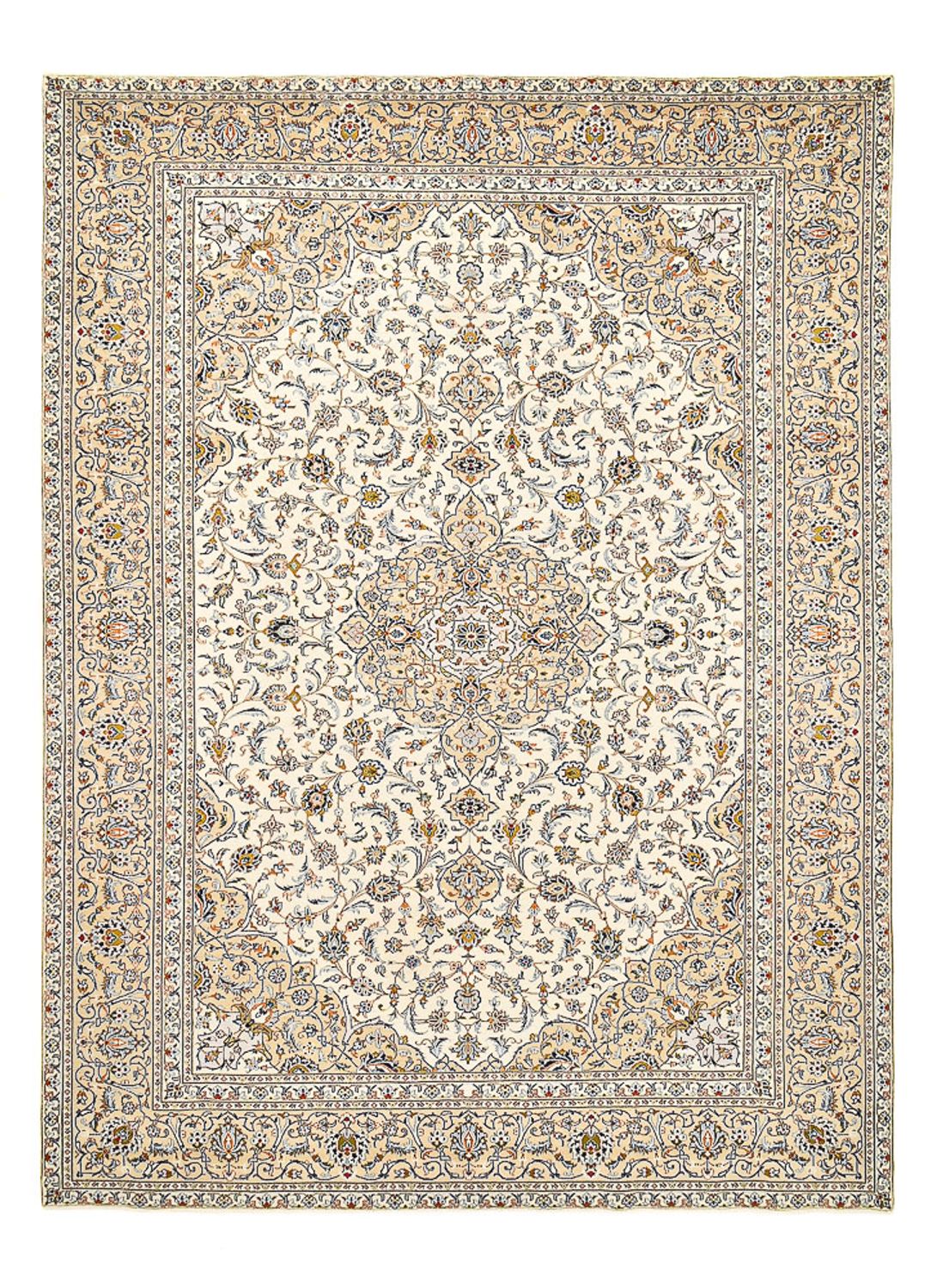 Persiska mattor - Keshan - 405 x 290 cm - sand